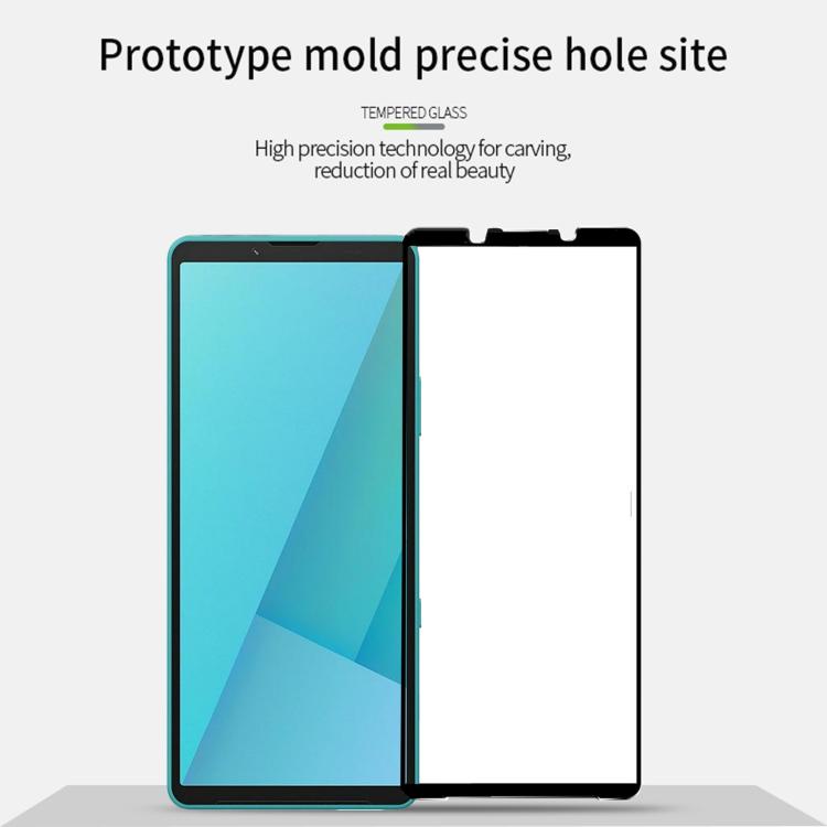 For Sony Xperia 10 VII MOFI 9H 2.5D Full Screen Tempered Glass Film - Black