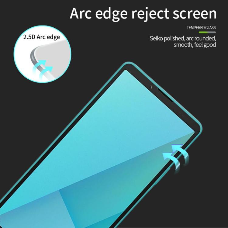 For Sony Xperia 10 VII MOFI 9H 2.5D Full Screen Tempered Glass Film - Black