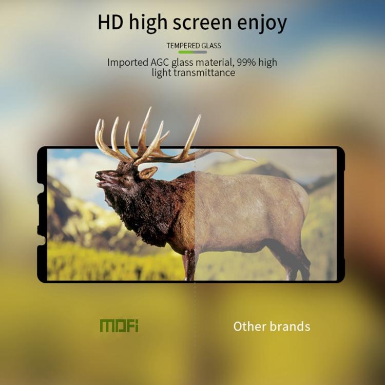For Sony Xperia 10 VII MOFI 9H 2.5D Full Screen Tempered Glass Film - Black