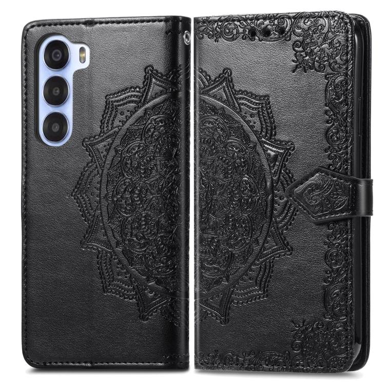 For ZTE Nubia S 5G Mandala Flower Embossed Leather Phone Case
