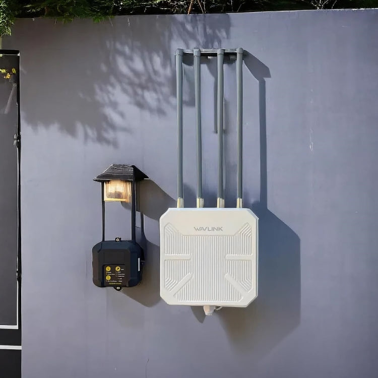 WAVLINK WN573HX3 AX3000 Waterproof Outdoor WiFi Wireless Outdoor Dual Band Router, Plug:EU Plug