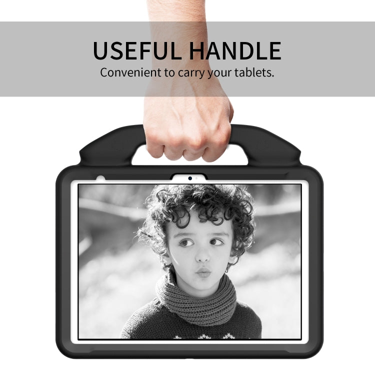 For iPad Air 11 2026 / 2025 / 2024 Children EVA Shockproof Tablet Case with Thumb Bracket