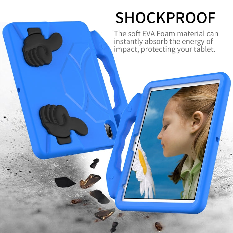 For iPad Air 11 2026 / 2025 / 2024 Children EVA Shockproof Tablet Case with Thumb Bracket