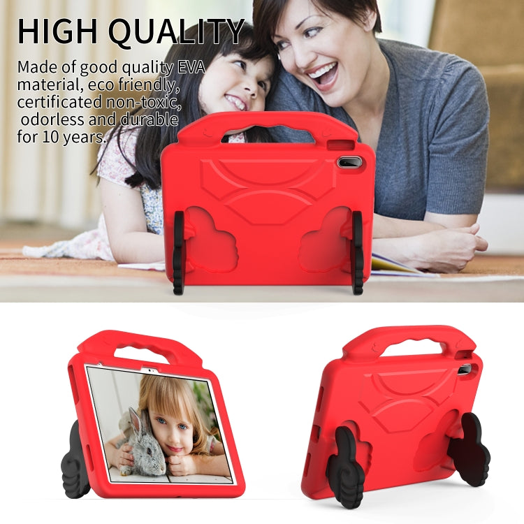 For iPad Air 11 2026 / 2025 / 2024 Children EVA Shockproof Tablet Case with Thumb Bracket