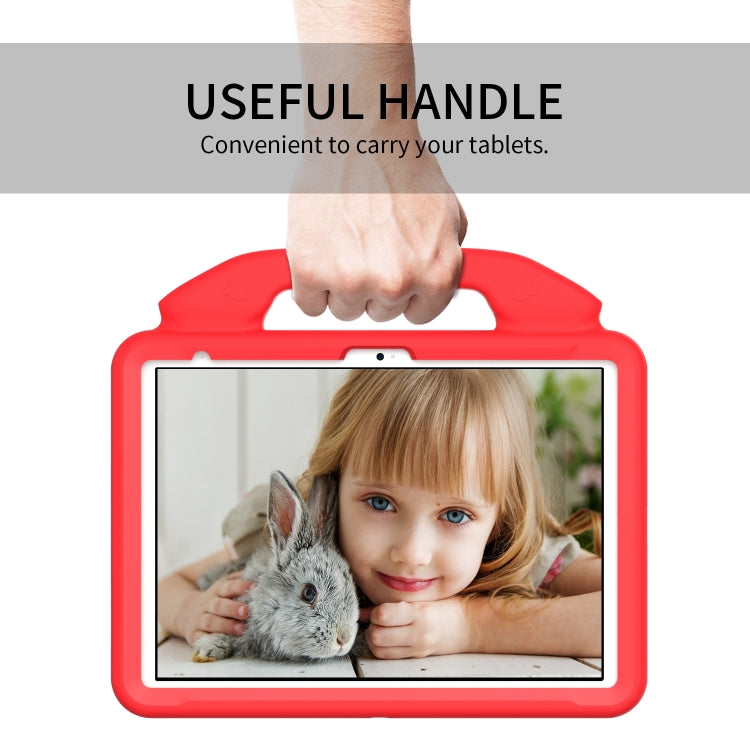 For iPad Air 11 2026 / 2025 / 2024 Children EVA Shockproof Tablet Case with Thumb Bracket
