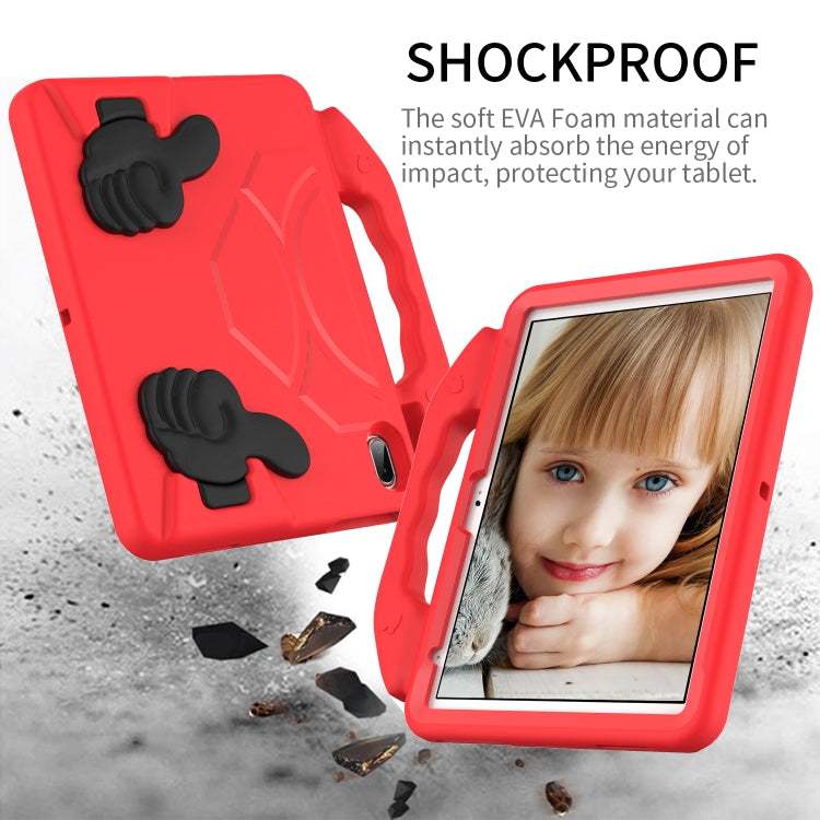 For iPad Air 11 2026 / 2025 / 2024 Children EVA Shockproof Tablet Case with Thumb Bracket