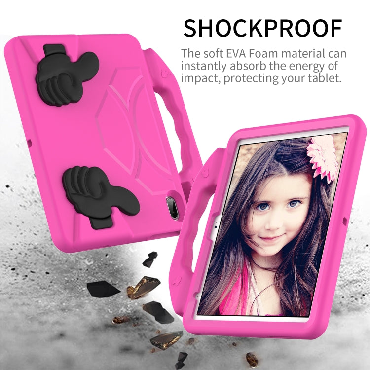 For iPad Air 11 2026 / 2025 / 2024 Children EVA Shockproof Tablet Case with Thumb Bracket