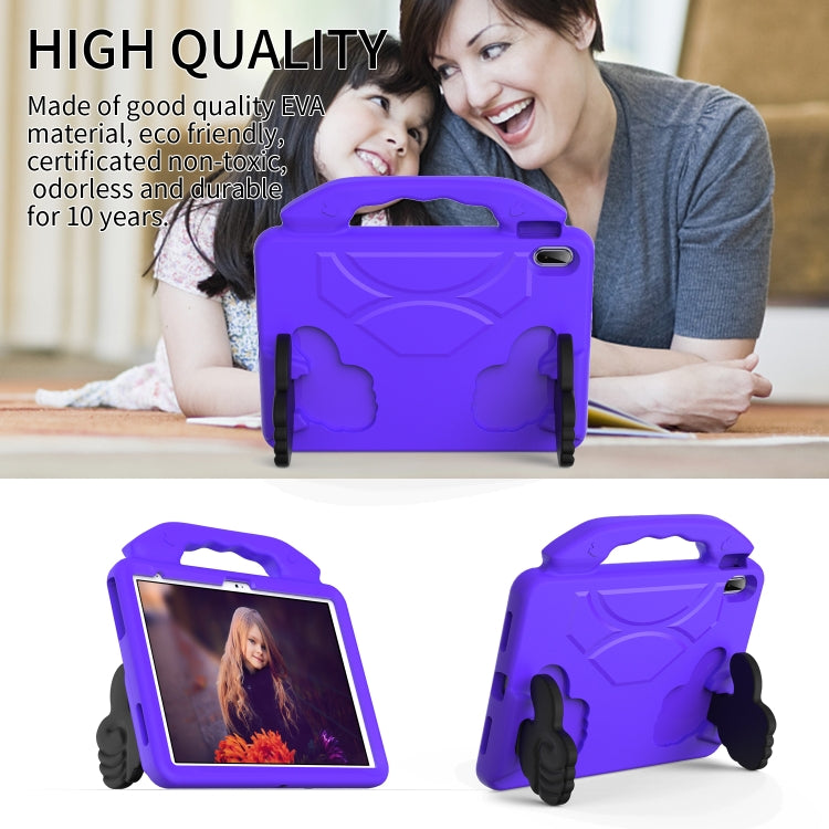 For iPad Air 11 2026 / 2025 / 2024 Children EVA Shockproof Tablet Case with Thumb Bracket
