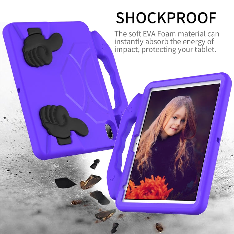 For iPad Air 11 2026 / 2025 / 2024 Children EVA Shockproof Tablet Case with Thumb Bracket