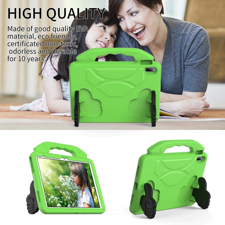 For iPad Air 11 2026 / 2025 / 2024 Children EVA Shockproof Tablet Case with Thumb Bracket