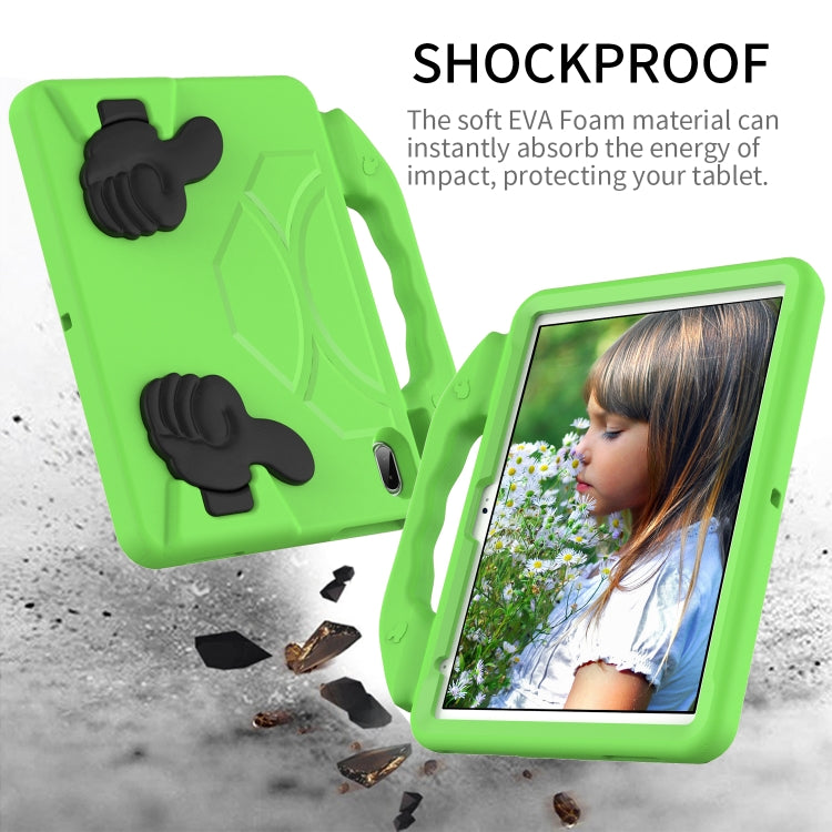 For iPad Air 11 2026 / 2025 / 2024 Children EVA Shockproof Tablet Case with Thumb Bracket