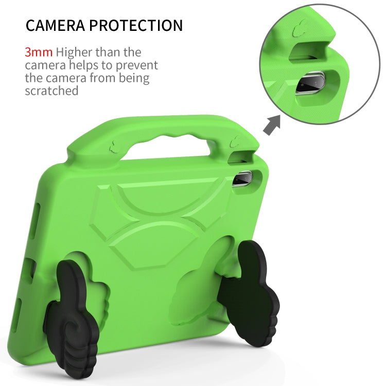 For iPad Air 11 2026 / 2025 / 2024 Children EVA Shockproof Tablet Case with Thumb Bracket