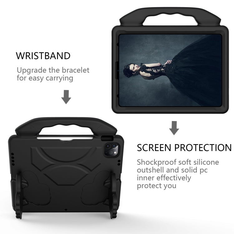 For iPad Pro 11 2025 / 2024 Children EVA Shockproof Tablet Case with Thumb Bracket