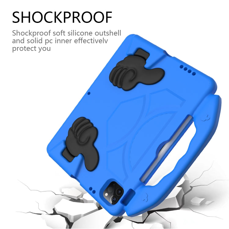 For iPad Pro 11 2025 / 2024 Children EVA Shockproof Tablet Case with Thumb Bracket