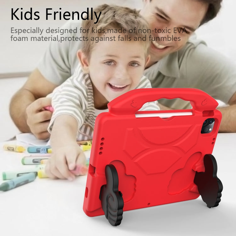 For iPad Pro 11 2025 / 2024 Children EVA Shockproof Tablet Case with Thumb Bracket