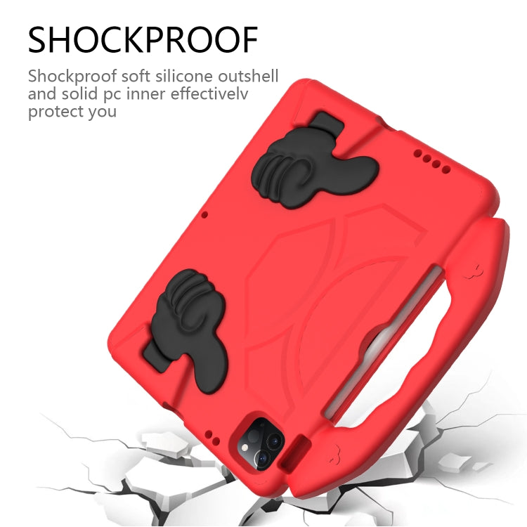 For iPad Pro 11 2025 / 2024 Children EVA Shockproof Tablet Case with Thumb Bracket