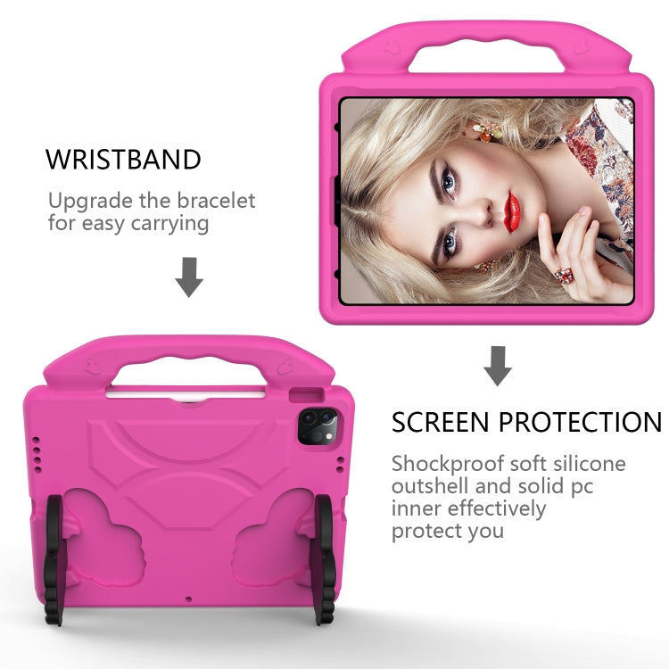 For iPad Pro 11 2025 / 2024 Children EVA Shockproof Tablet Case with Thumb Bracket