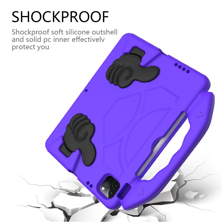 For iPad Pro 11 2025 / 2024 Children EVA Shockproof Tablet Case with Thumb Bracket