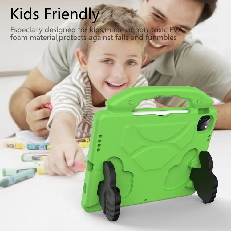 For iPad Pro 11 2025 / 2024 Children EVA Shockproof Tablet Case with Thumb Bracket