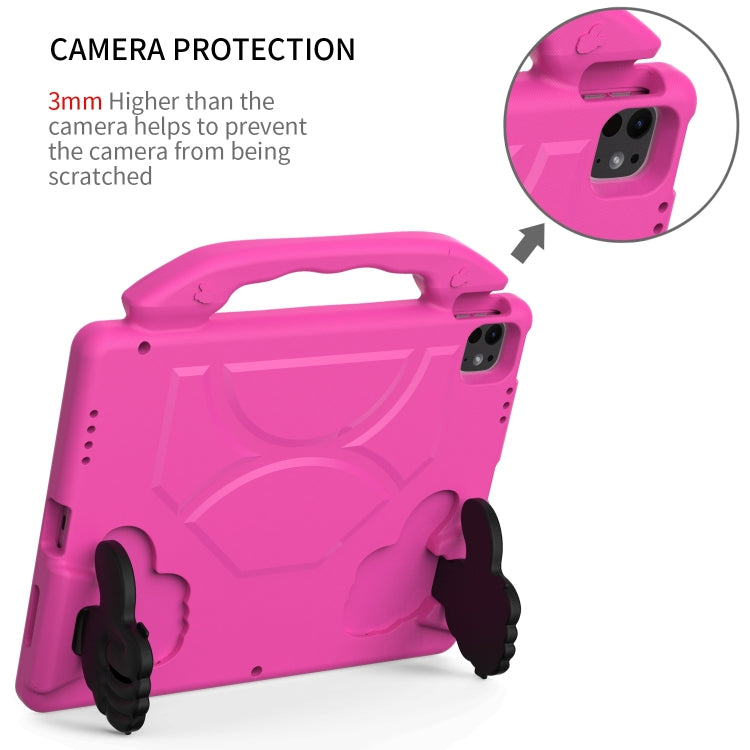 For iPad Pro 13 2025 / 2024 Children EVA Shockproof Tablet Case with Thumb Bracket