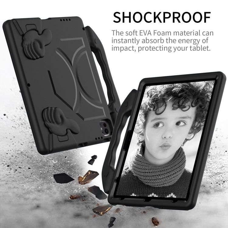 For iPad Air 13 2026 / 2025 / 2024 Children EVA Shockproof Tablet Case with Thumb Bracket