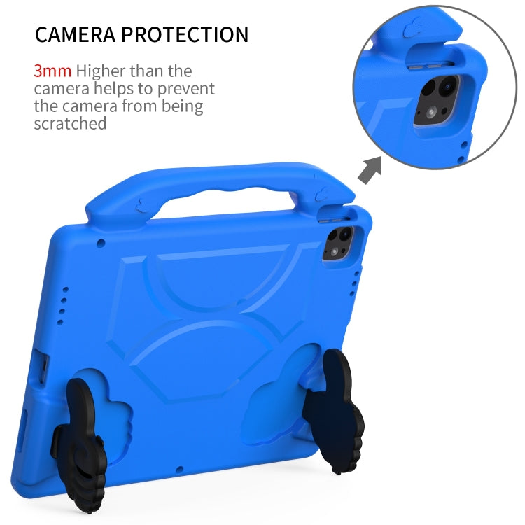 For iPad Air 13 2026 / 2025 / 2024 Children EVA Shockproof Tablet Case with Thumb Bracket