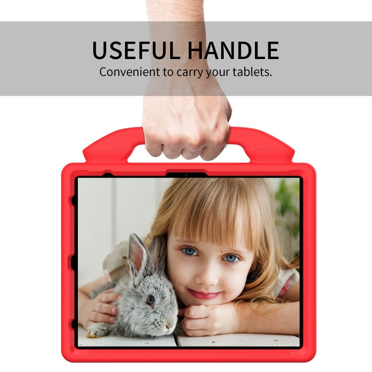 For iPad Air 13 2026 / 2025 / 2024 Children EVA Shockproof Tablet Case with Thumb Bracket