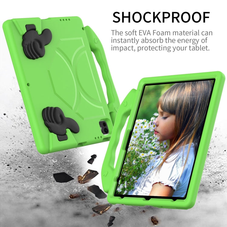For iPad Air 13 2026 / 2025 / 2024 Children EVA Shockproof Tablet Case with Thumb Bracket