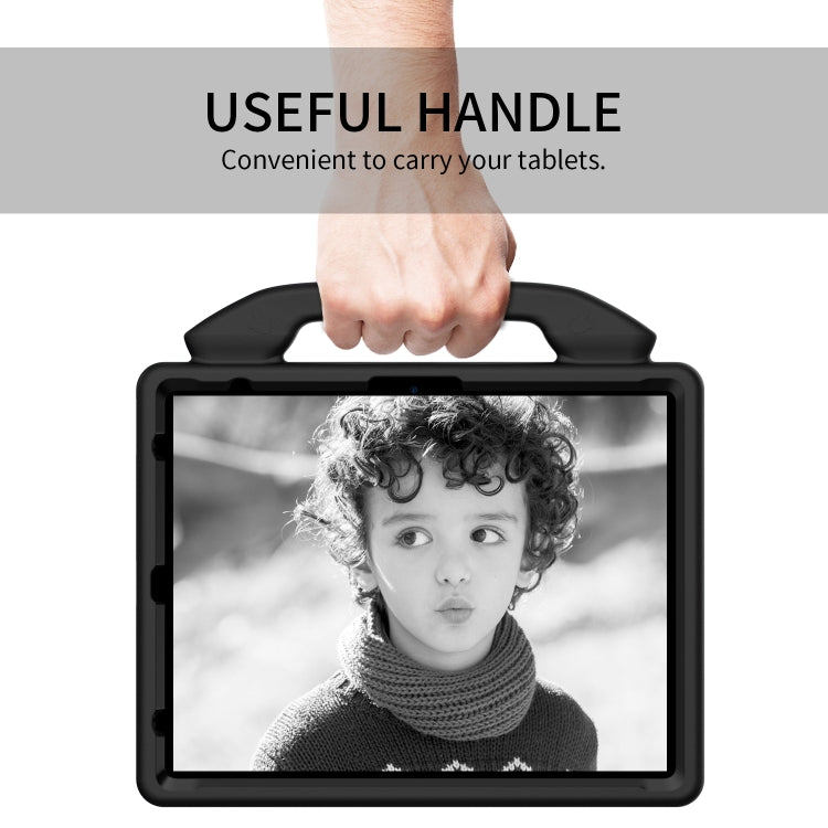For iPad Pro 12.9 2022 / 2021 / 2020 Children EVA Shockproof Tablet Case with Thumb Bracket