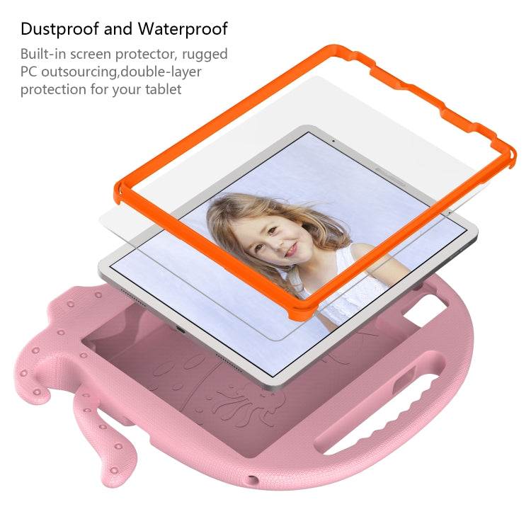 For iPad Pro 11 2025 / 2024 Octopus Style EVA Hybrid PC Shockproof Tablet Case with Strap