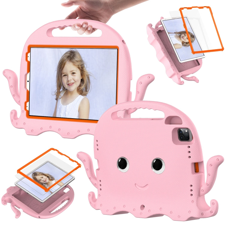 For iPad Pro 11 2025 / 2024 Octopus Style EVA Hybrid PC Shockproof Tablet Case with Strap