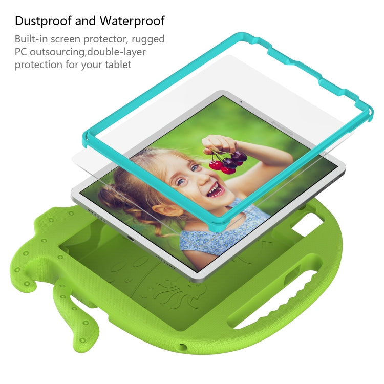For iPad Pro 11 2025 / 2024 Octopus Style EVA Hybrid PC Shockproof Tablet Case with Strap