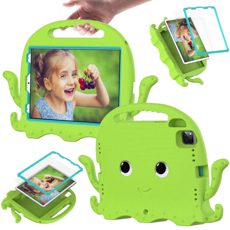 For iPad Pro 11 2025 / 2024 Octopus Style EVA Hybrid PC Shockproof Tablet Case with Strap