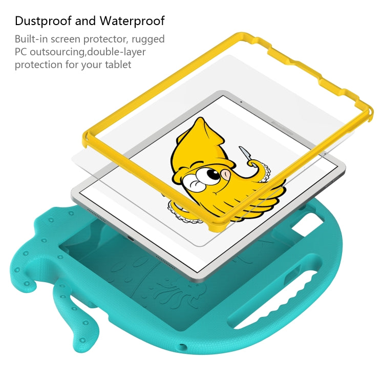 For iPad Pro 11 2025 / 2024 Octopus Style EVA Hybrid PC Shockproof Tablet Case with Strap
