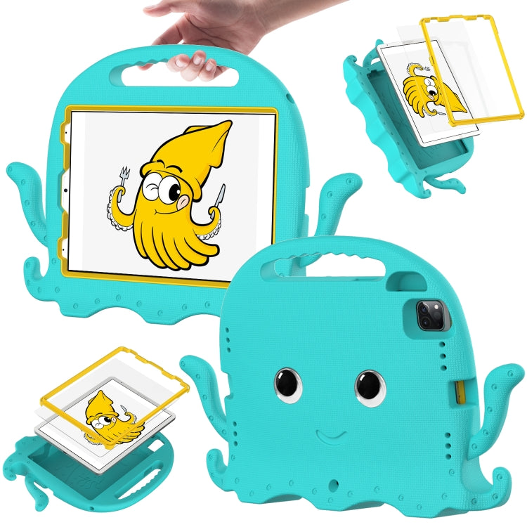 For iPad Pro 11 2025 / 2024 Octopus Style EVA Hybrid PC Shockproof Tablet Case with Strap
