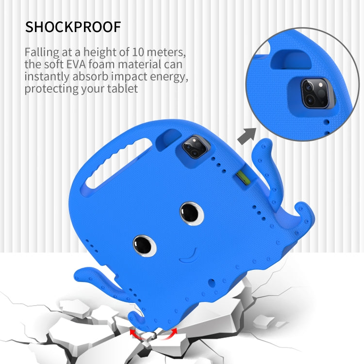 For iPad Pro 11 2025 / 2024 Octopus Style EVA Hybrid PC Shockproof Tablet Case with Strap