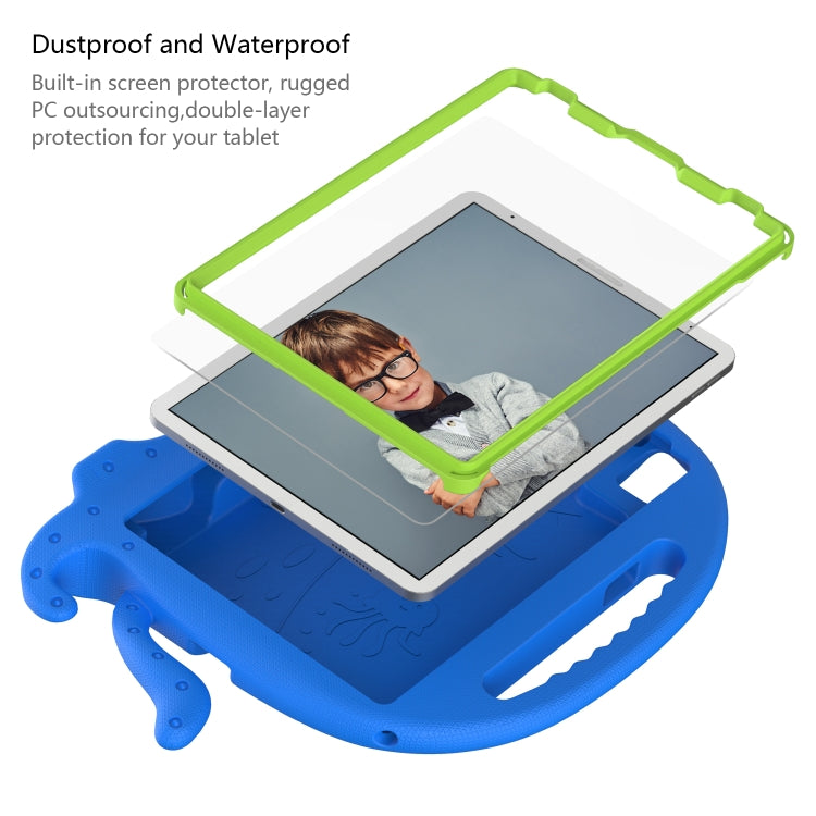 For iPad Pro 11 2025 / 2024 Octopus Style EVA Hybrid PC Shockproof Tablet Case with Strap