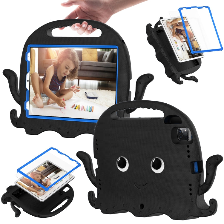 For iPad Pro 11 2025 / 2024 Octopus Style EVA Hybrid PC Shockproof Tablet Case with Strap