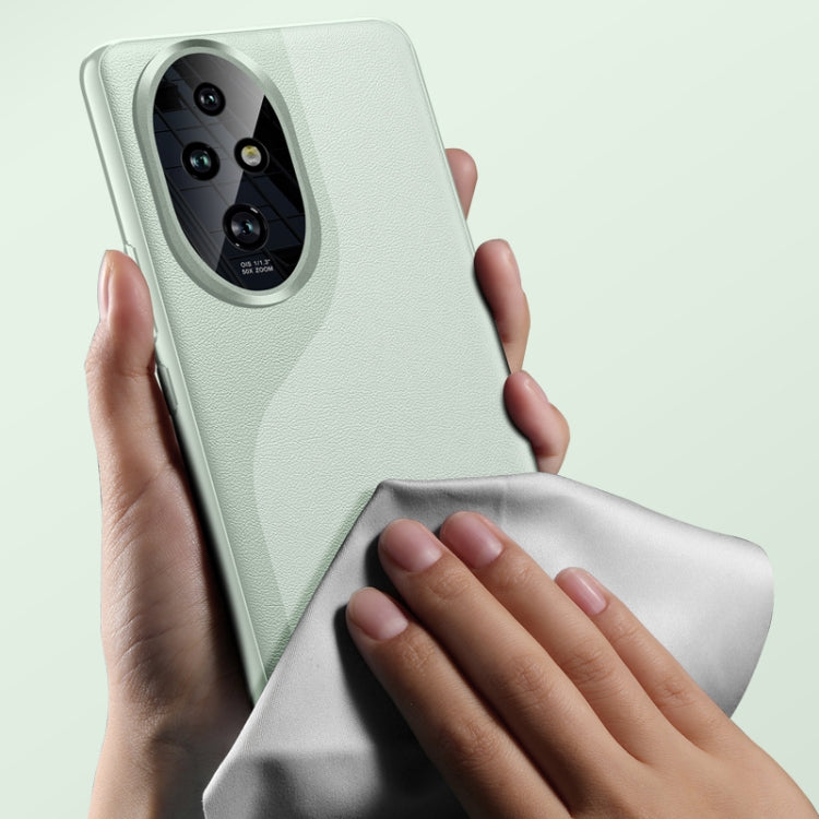For Honor 200 Plain-Leather All-inclusive Shockproof Phone Case