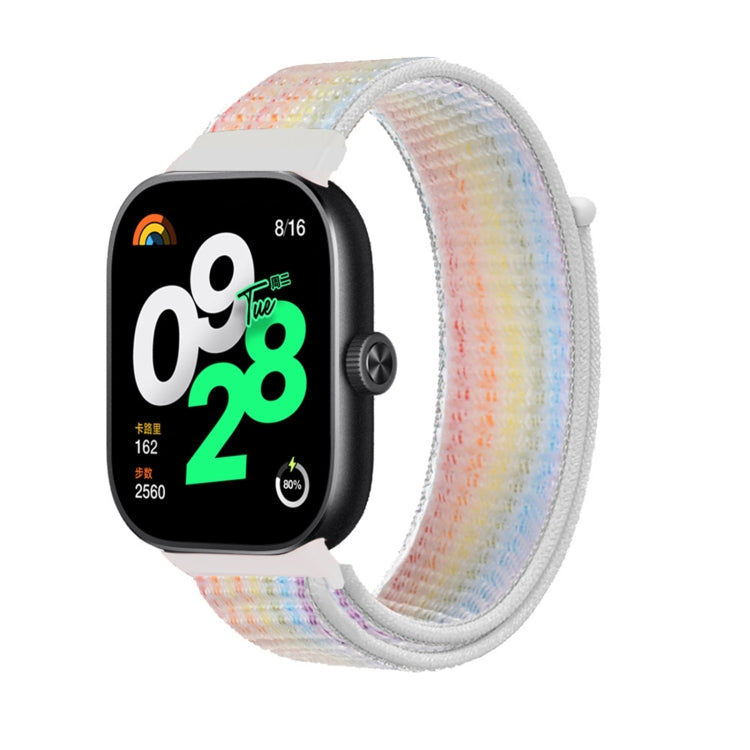 For Rendmi Watch 4 Nylon Loop Hook And Loop Fastener Watch Band
