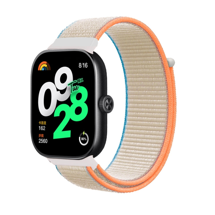For Rendmi Watch 4 Nylon Loop Hook And Loop Fastener Watch Band