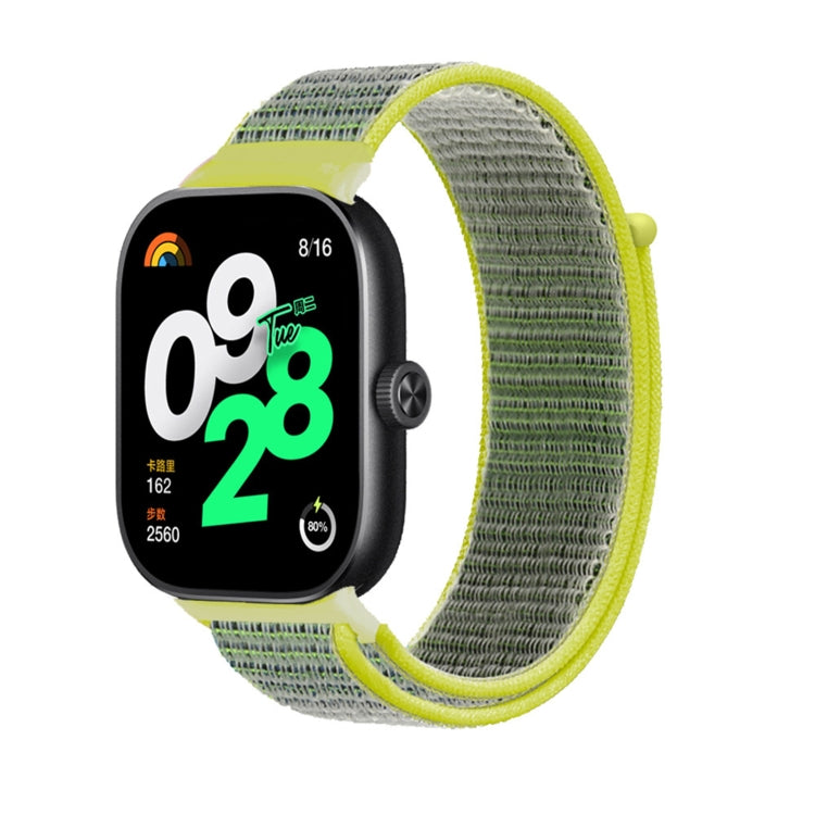For Rendmi Watch 4 Nylon Loop Hook And Loop Fastener Watch Band