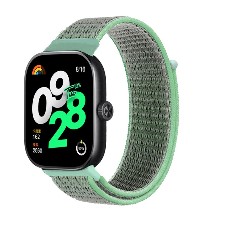 For Rendmi Watch 4 Nylon Loop Hook And Loop Fastener Watch Band