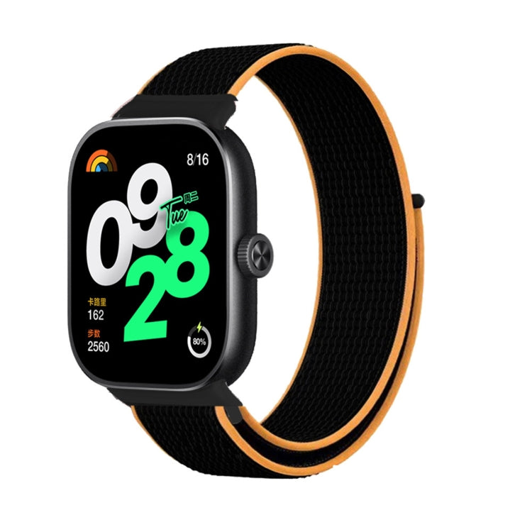 For Rendmi Watch 4 Nylon Loop Hook And Loop Fastener Watch Band