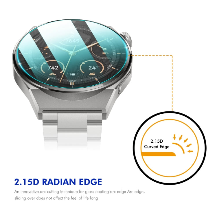 For Garmin Forerunner 158 ENKAY Hat-Prince 0.2mm 9H Tempered Glass Screen Protector Watch Film