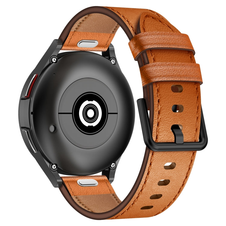 For Huawei Watch GT 22mm SX Connector Metal Button Switch Leather Watch Band