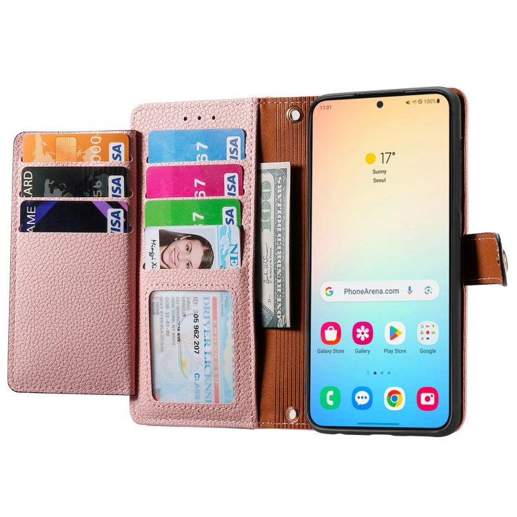 For Samsung Galaxy A36 5G Love Zipper Lanyard Leather Phone Case
