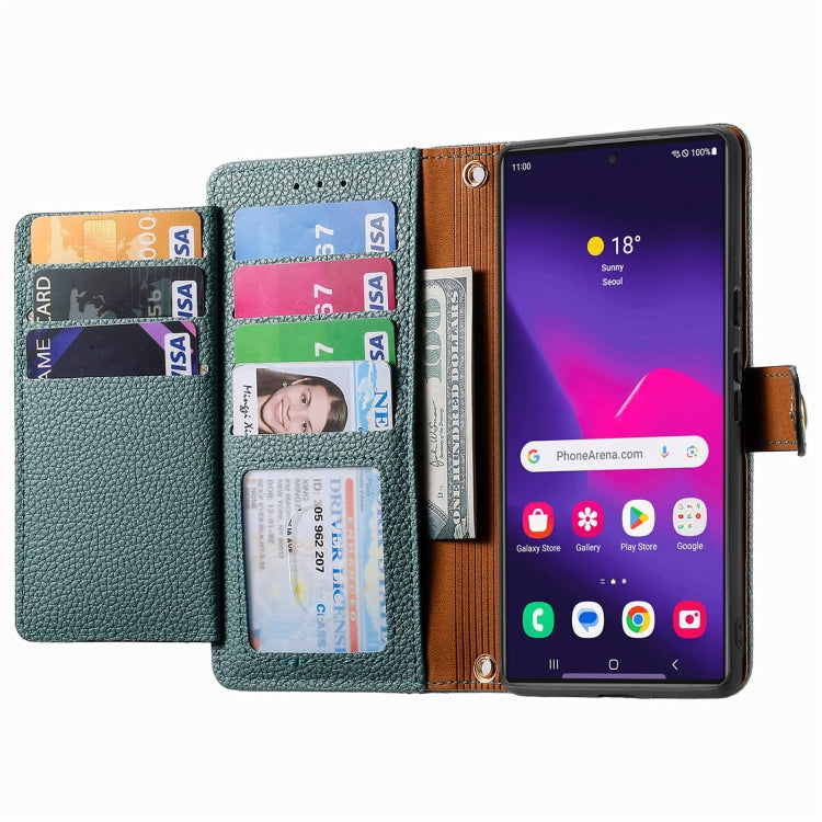For Samsung Galaxy S25 Ultra 5G Love Zipper Lanyard Leather Phone Case