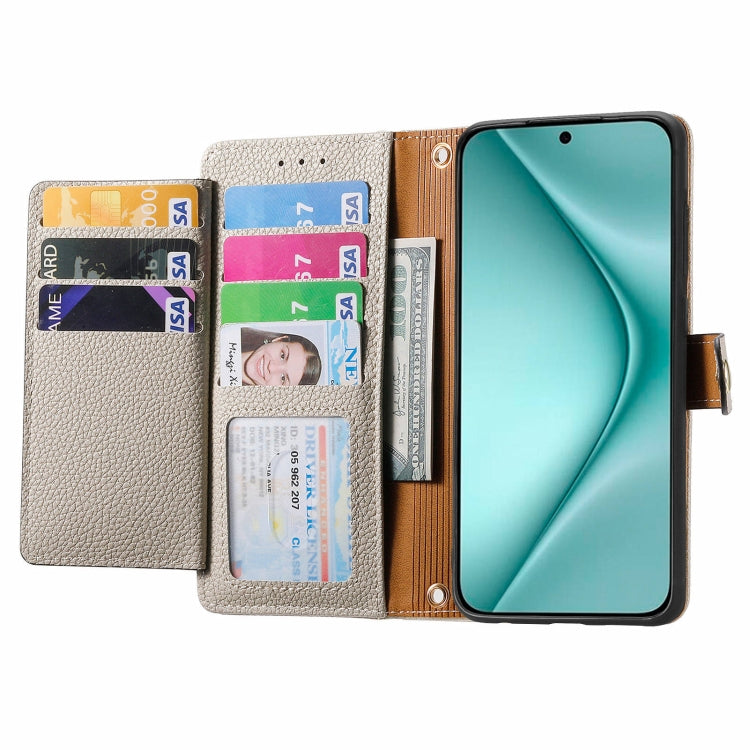 For Huawei Pura 70 Love Zipper Lanyard Leather Phone Case