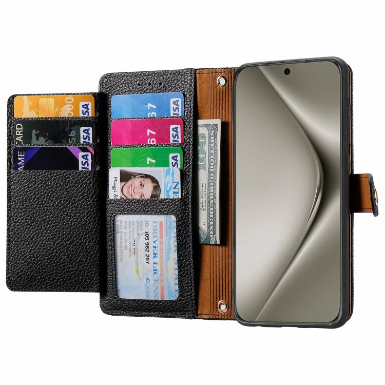 For Huawei Pura 70 Pro Love Zipper Lanyard Leather Phone Case